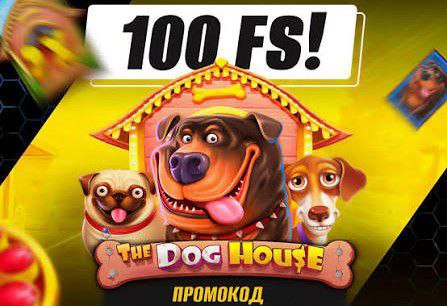 100 Фриспинов в The Dog House Без Депозита! Промокод + Инструкция