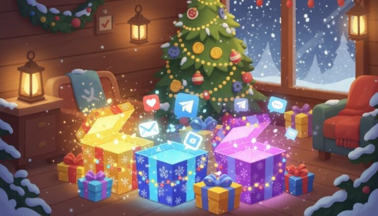 Новогодние Лутбоксы от Business City: Шанс выиграть iPhone 17 Pro Max и TON! 🎁