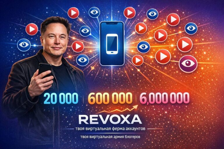 Revoxa: Миллионы Просмотров для Вашего Бизнеса от $10! Революция в Маркетинге!