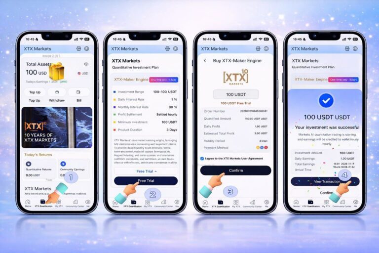 Получите 100 USDT бесплатно от XTX Markets: Инструкция для новичков!