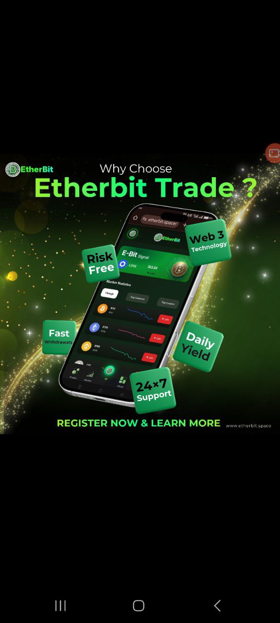 EtherBit: Зарабатывайте до 3x на торговле криптовалютой без команды! | Обзор и Инструкция